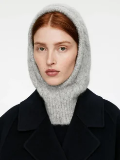 Alpaca-Blend Fitted Hood