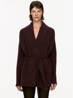 Alpaca-Wool Blend Cardigan