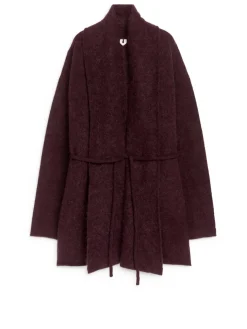 Alpaca-Wool Blend Cardigan