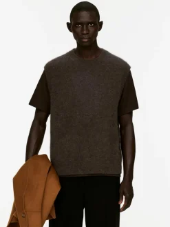 Alpaca-Wool Blend Vest