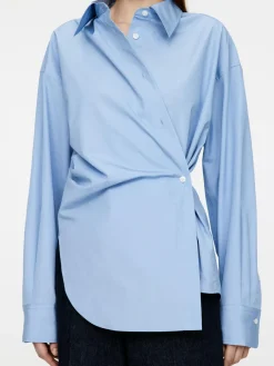 Asymmetric Wrap Shirt