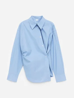 Asymmetric Wrap Shirt