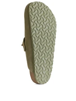 Birkenstock Boston Suede Sandals