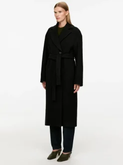 Bouclé Wool Coat