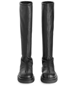 Chunky Leather Boots