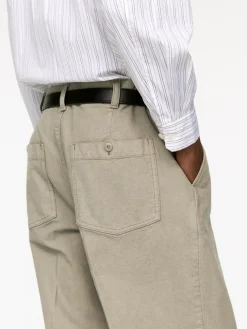 Cotton Canvas Utility Trousers
