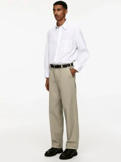 Cotton Canvas Utility Trousers