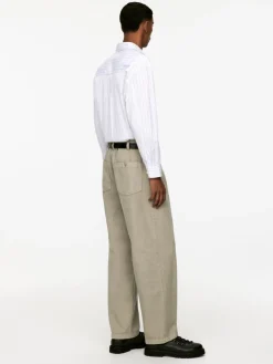 Cotton Canvas Utility Trousers