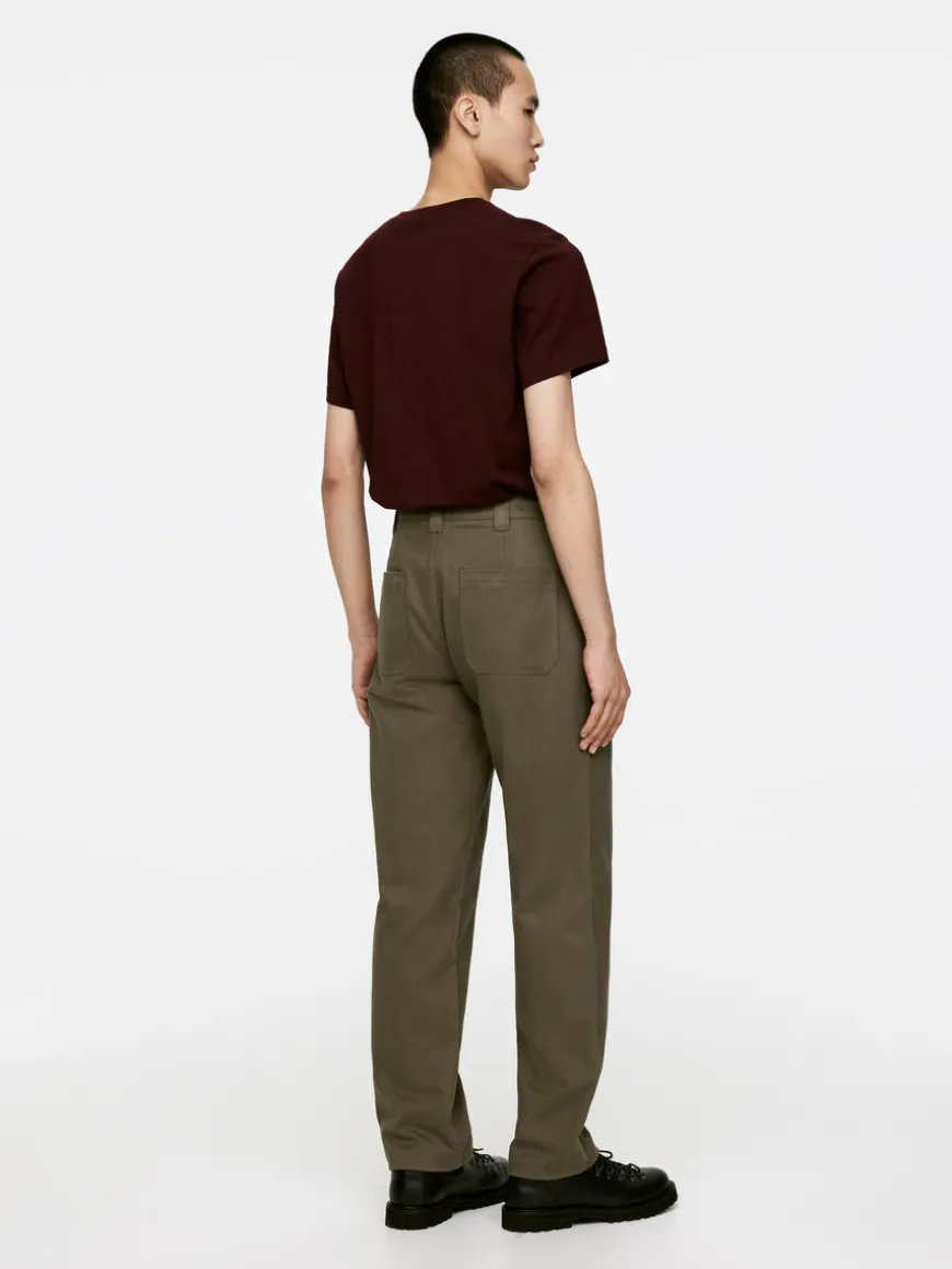 Cotton Moleskin Twill Trousers