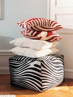 Cotton Wool Cushion Cover 50 X 50 Cm