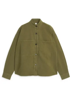 Cotton-Linen Overshirt