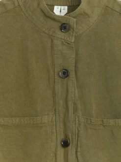 Cotton-Linen Overshirt