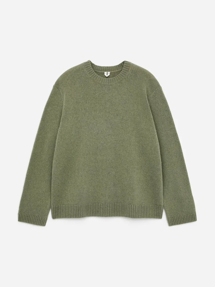 Crew-Neck Wool Jumper