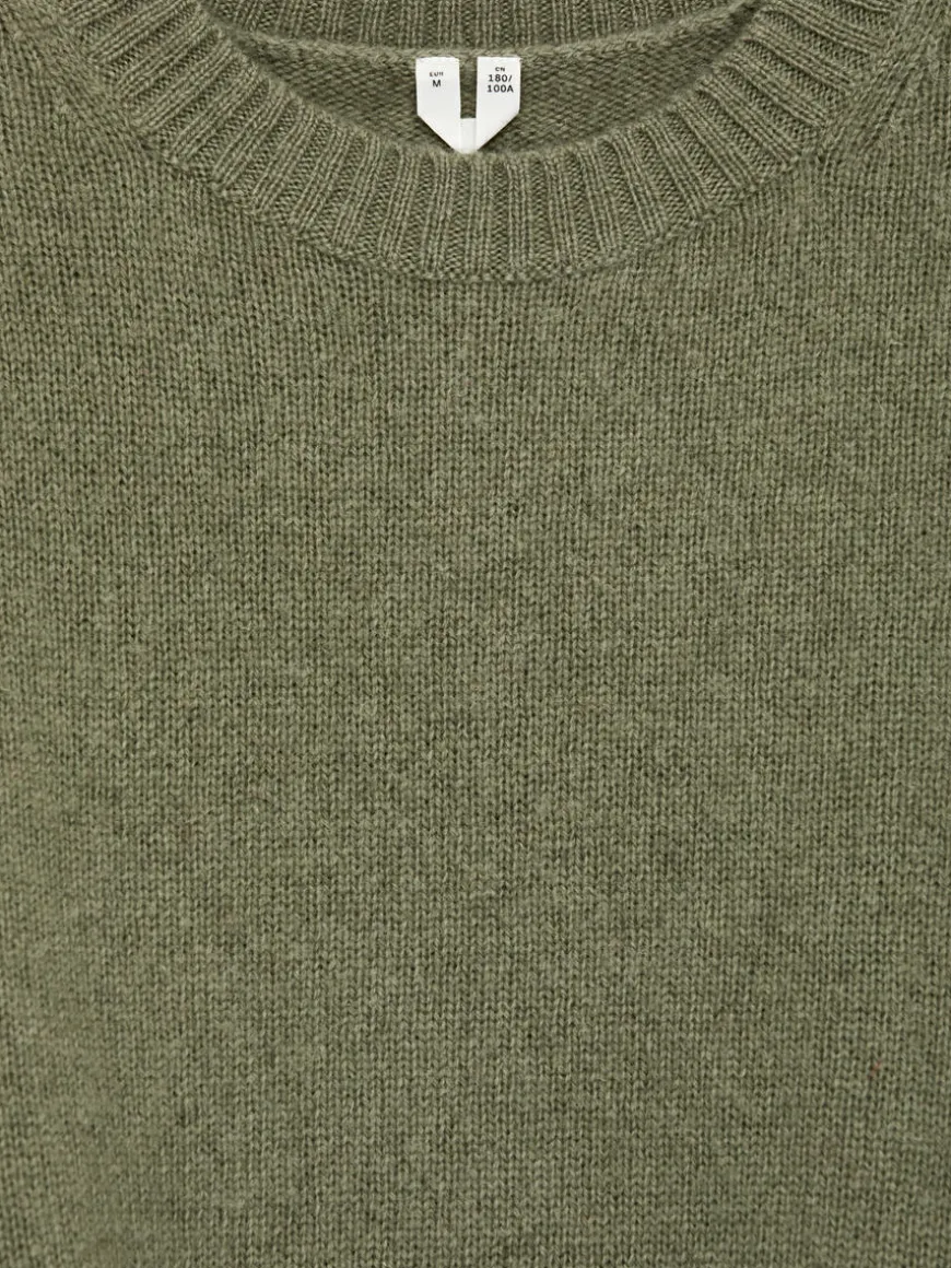 Crew-Neck Wool Jumper