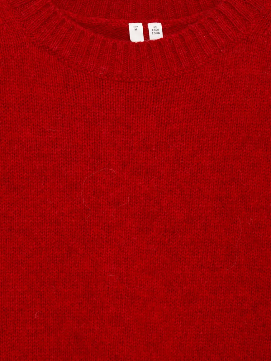 Crew-Neck Wool Jumper