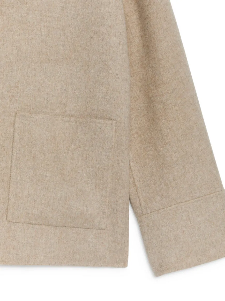 Double-Face Popover Shirt