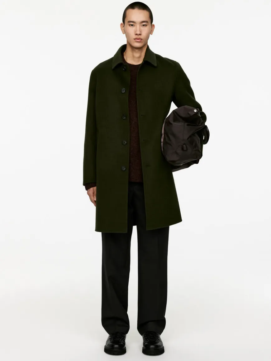 Double-Face Wool Blend Coat