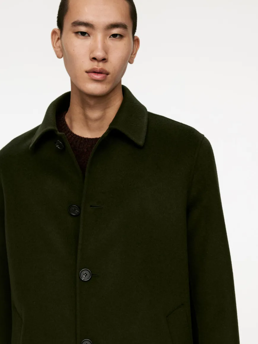 Double-Face Wool Blend Coat