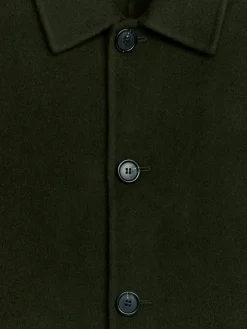 Double-Face Wool Blend Coat