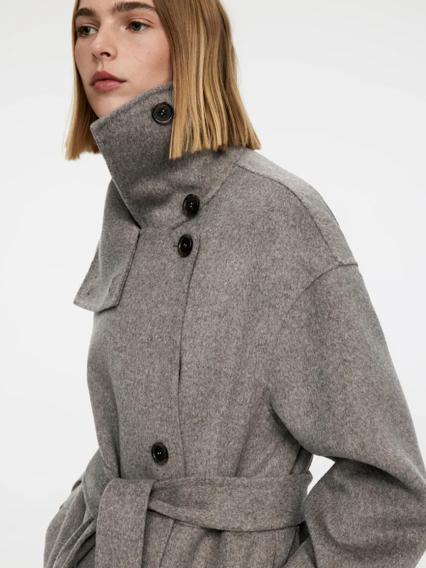 Double-Face Wool Coat