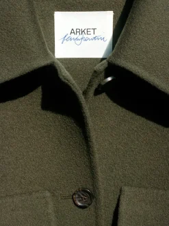 Double-Face Wool Overshirt