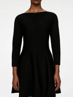 Double-Knit Mini Dress