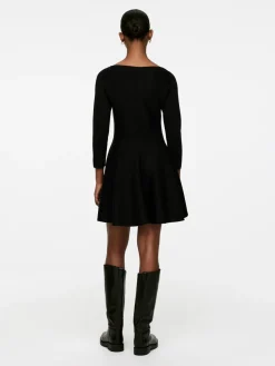 Double-Knit Mini Dress