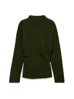 Draped Wool Jumper