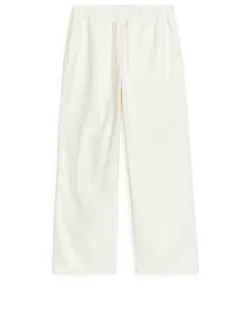 Drawstring Denim Trousers