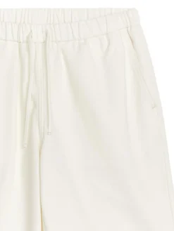 Drawstring Denim Trousers