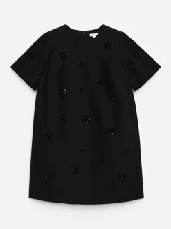 Embellished Shift Dress