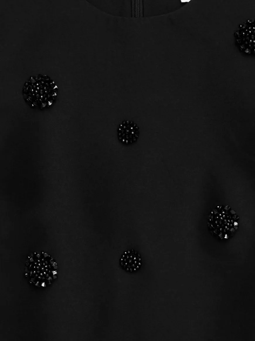 Embellished Shift Dress