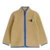 Embroidered Fleece Jacket