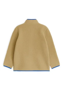 Embroidered Fleece Jacket