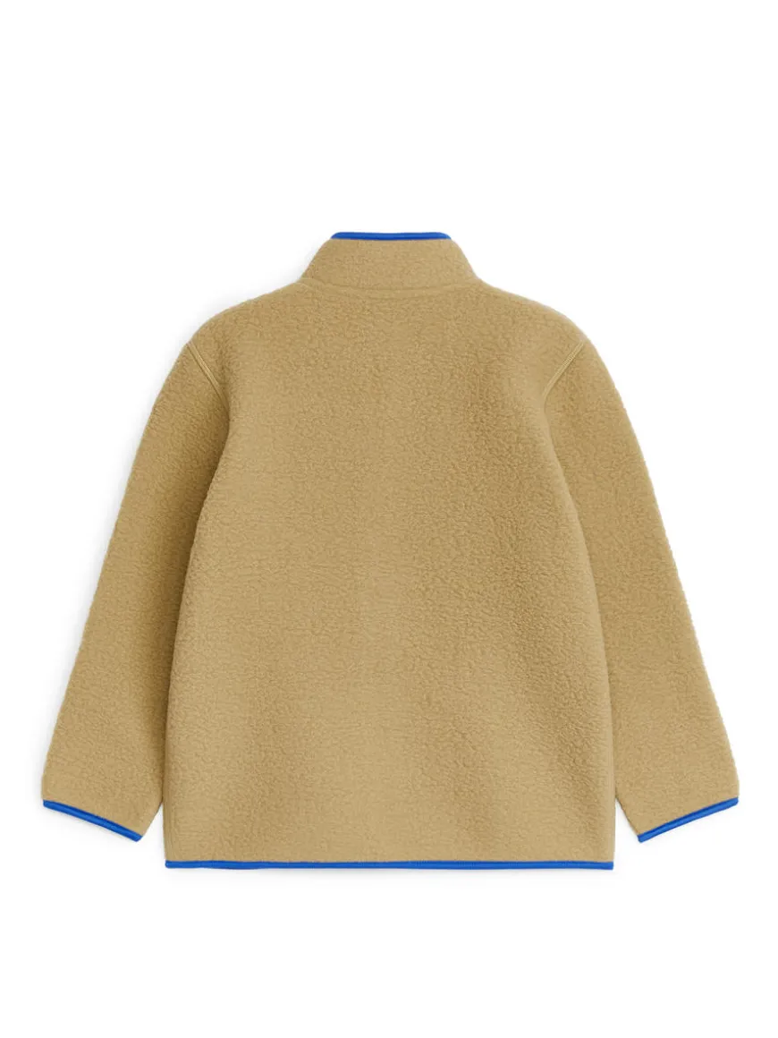 Embroidered Fleece Jacket