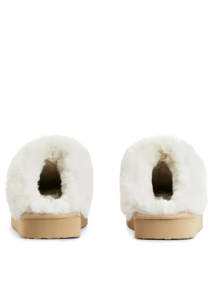 Faux Fur Slippers