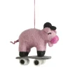 Felt So Good Skating Pig