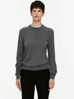 Fine-Knit Merino Jumper