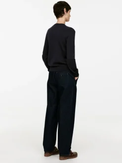 Fine-Knit Merino Jumper