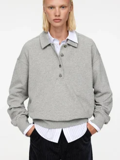 French Terry Polo Shirt