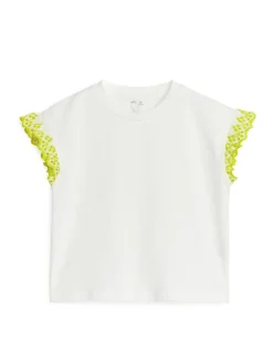 Frill Sleeve T-Shirt