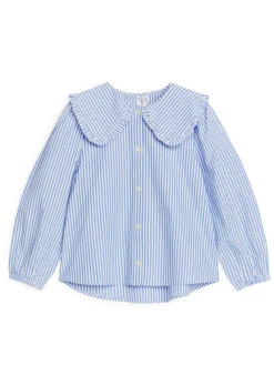 Frill-Collar Blouse