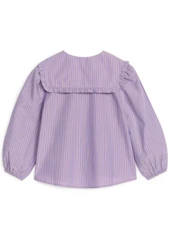 Frill-Collar Blouse