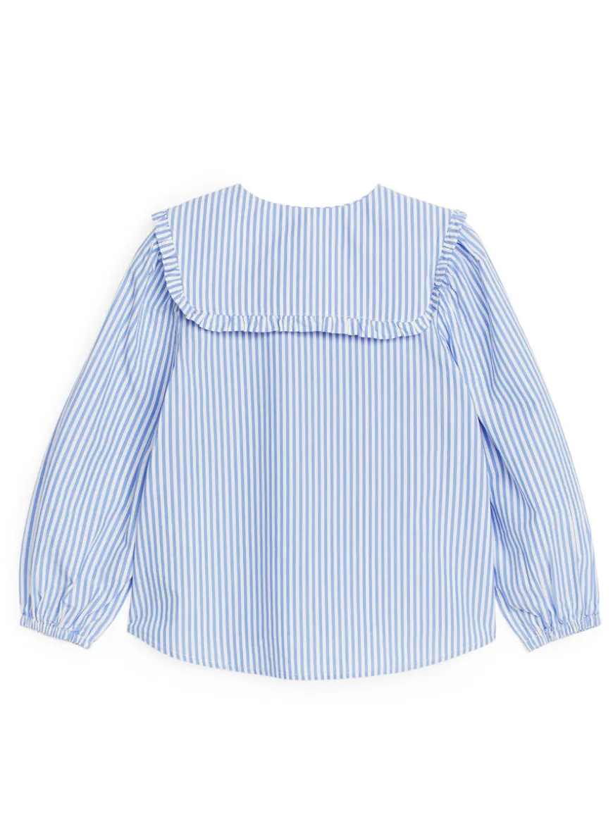 Frill-Collar Blouse