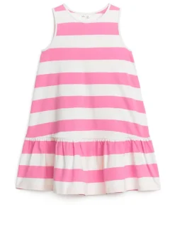 Frilled Jersey Dress