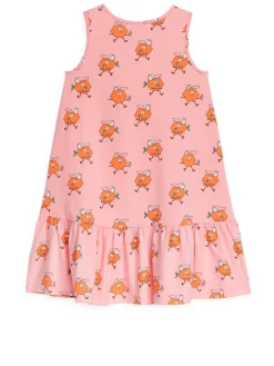 Frilled Jersey Dress