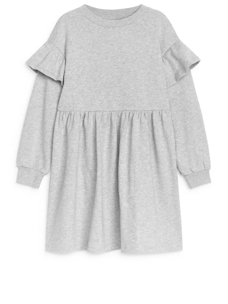 Frilled Jersey Dress