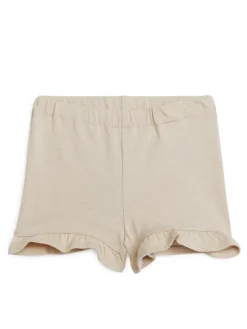 Frilled Jersey Shorts