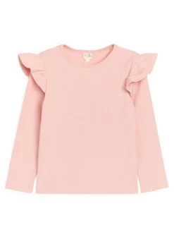 Frilled Jersey Top