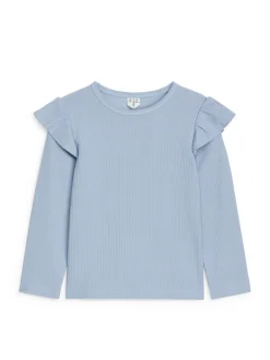 Frilled Jersey Top